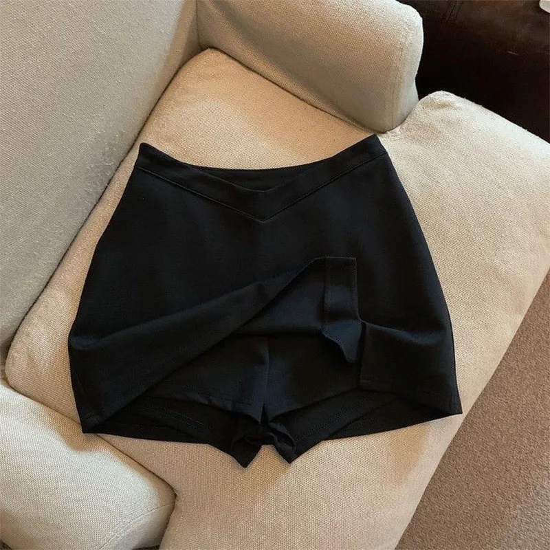 Mini Skirts Women Simple Spring Slim Sexy Popular Hotsweet High Waist Leisure Chic Streetwear Mature Temperament All-match