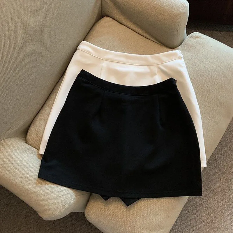 Mini Skirts Women Simple Spring Slim Sexy Popular Hotsweet High Waist Leisure Chic Streetwear Mature Temperament All-match