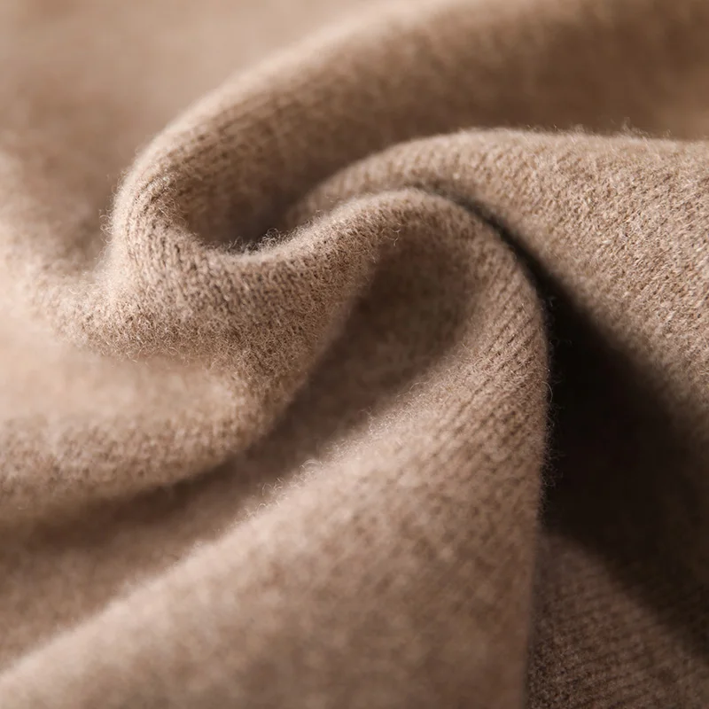 Women Wool Skirts Autumn Winter Office Lady Mini Slim Fit Skirt Elastic Waist 100% Merino Wool Knitted Cashmere Above Knee Dress