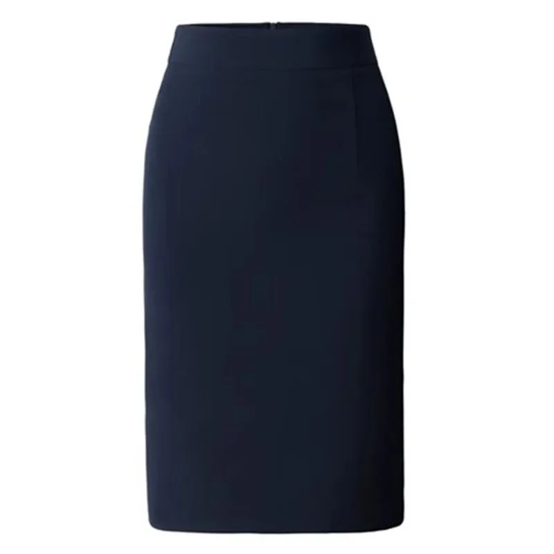 Smvp Women Office Pencil Skirts 2025 New Autumn Elegant Slim High Waist Black Skirts Ladies Korean Fashion Skinny OL Skirt