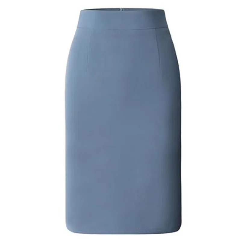 Smvp Women Office Pencil Skirts 2025 New Autumn Elegant Slim High Waist Black Skirts Ladies Korean Fashion Skinny OL Skirt