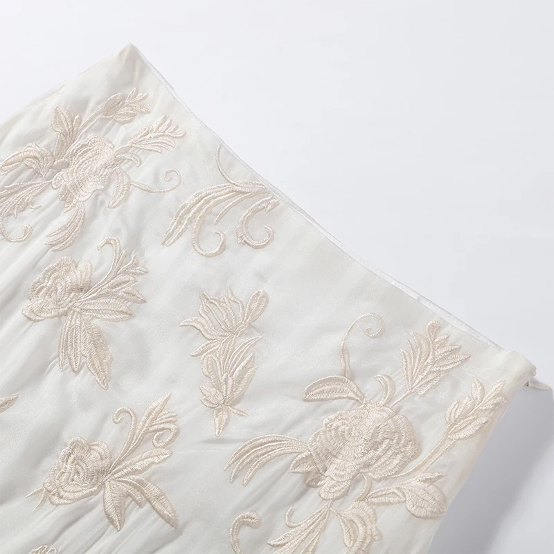 Embroidery Tassels Wrap Women's Maxi Skirt Lady's High Waist Skirt Casual Loose Long Skirts 2026 New for Holiday Party Commute