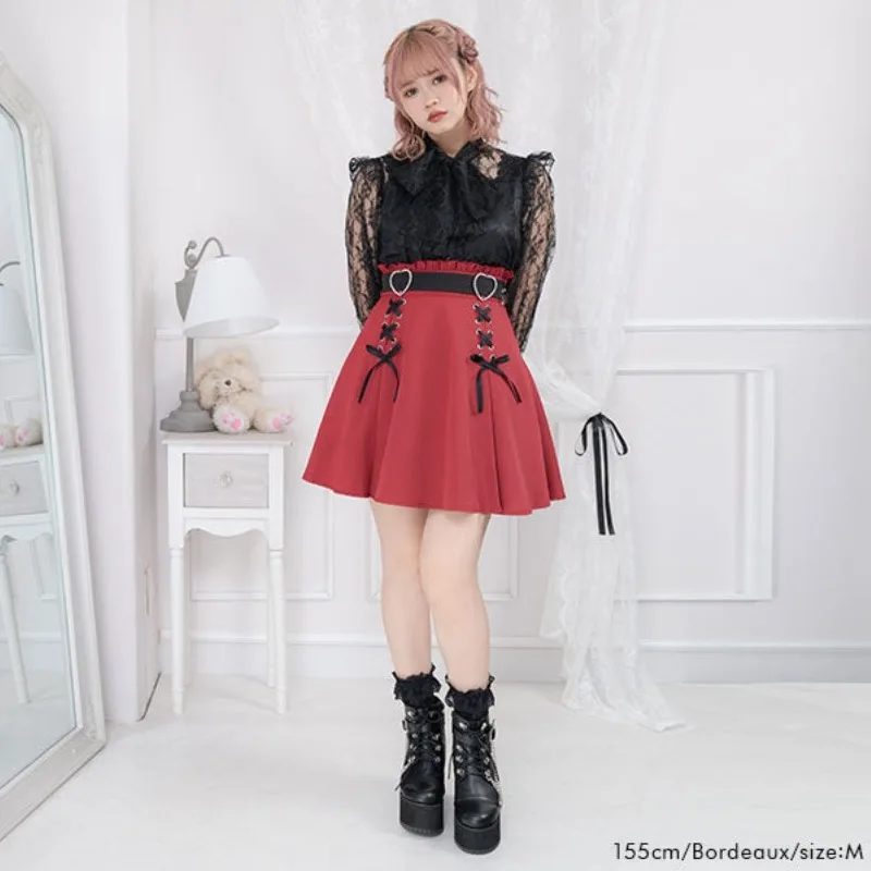 2025 Faldas Mujer De Moda Japanese Y2K Skirts for Women High Waist A-line Summer Tunic Jupe Bandage Fashion Pleated Mini Skirt