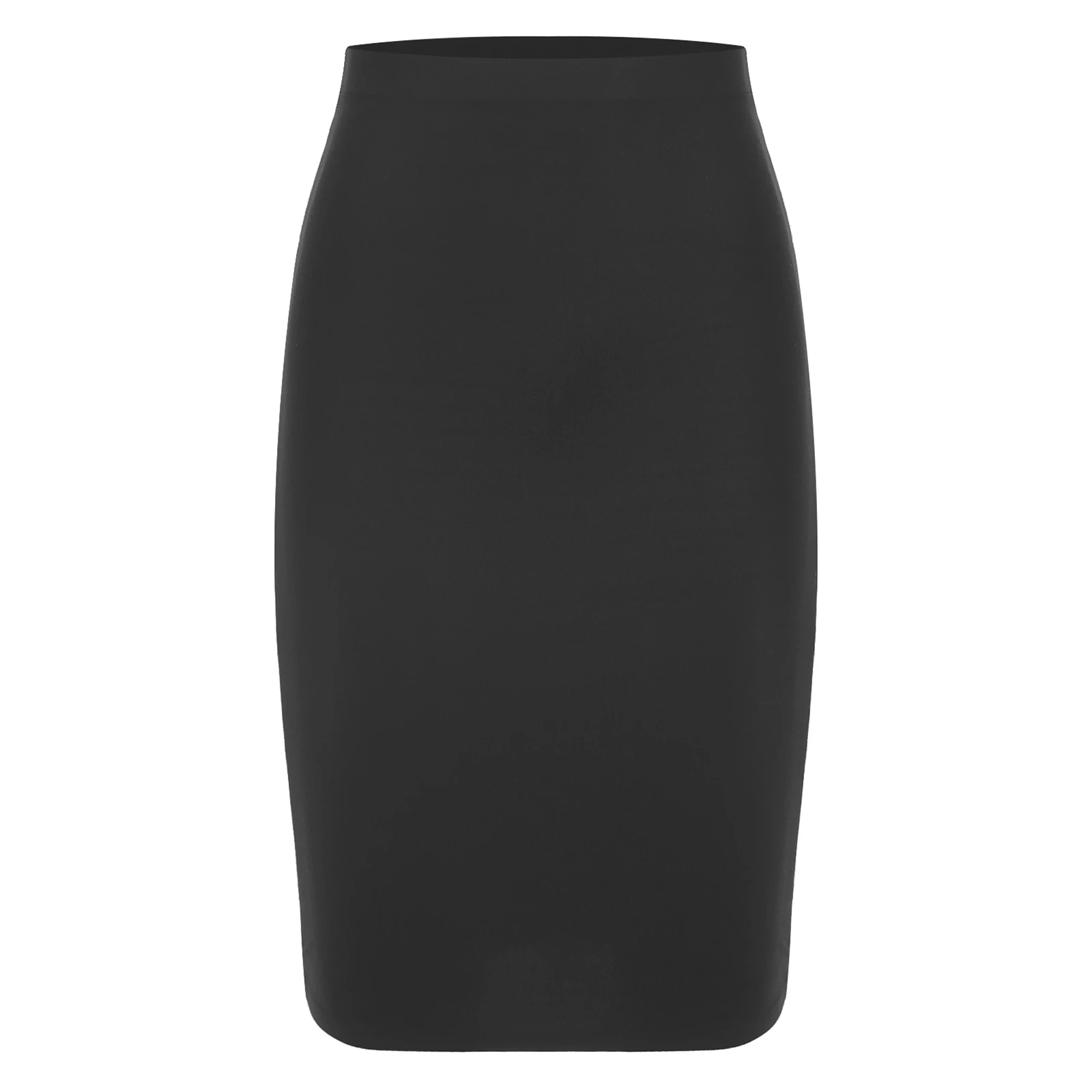 Sexy Women Tummy Control Body Shaper Skirt High Waist Shaperwear Underdress Seamless Plain Color Tight Fitting Shaper Skirt