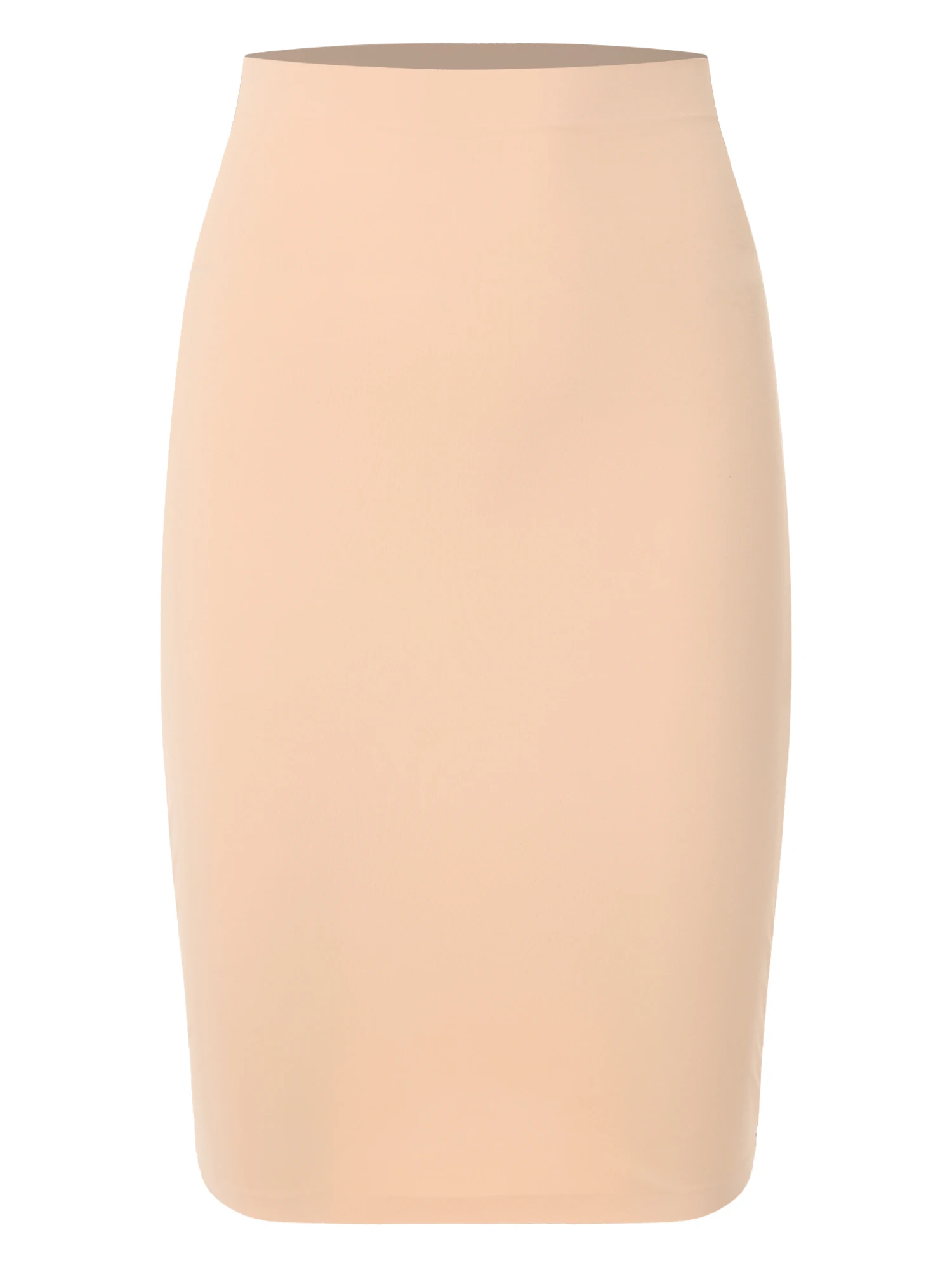 Sexy Women Tummy Control Body Shaper Skirt High Waist Shaperwear Underdress Seamless Plain Color Tight Fitting Shaper Skirt