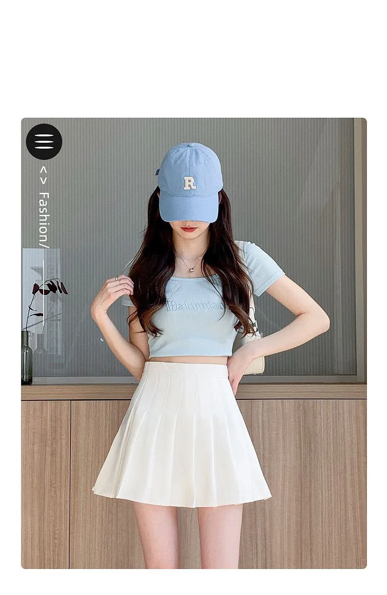 New Pleated Skirt for 2025 Womens Mini Skirts Japanese School High Waist Kawaii Cute Grey Plaid Skirt Uniform Harajuku Jupe