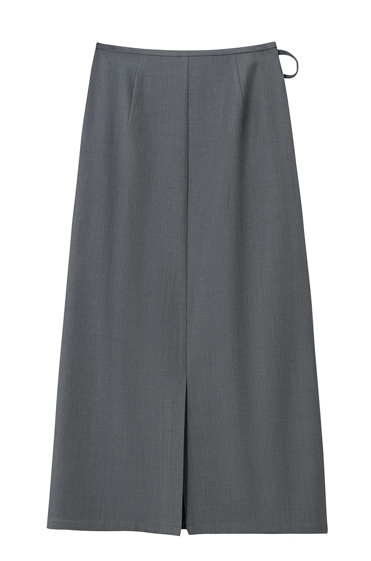 Amii Women's Skirt 2026 Autumn New Office Lady Anti-wrinkle Nail Flower Midi Skirt Elegant Versatile Women's Clothing 12621008