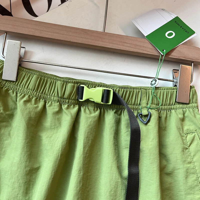 Elastic Waist Summer Skirt Women's Outdoor Quick-drying Thin Short Skirts Sports Pantskirt Vintage Have-Liner A-line Skirts 2025