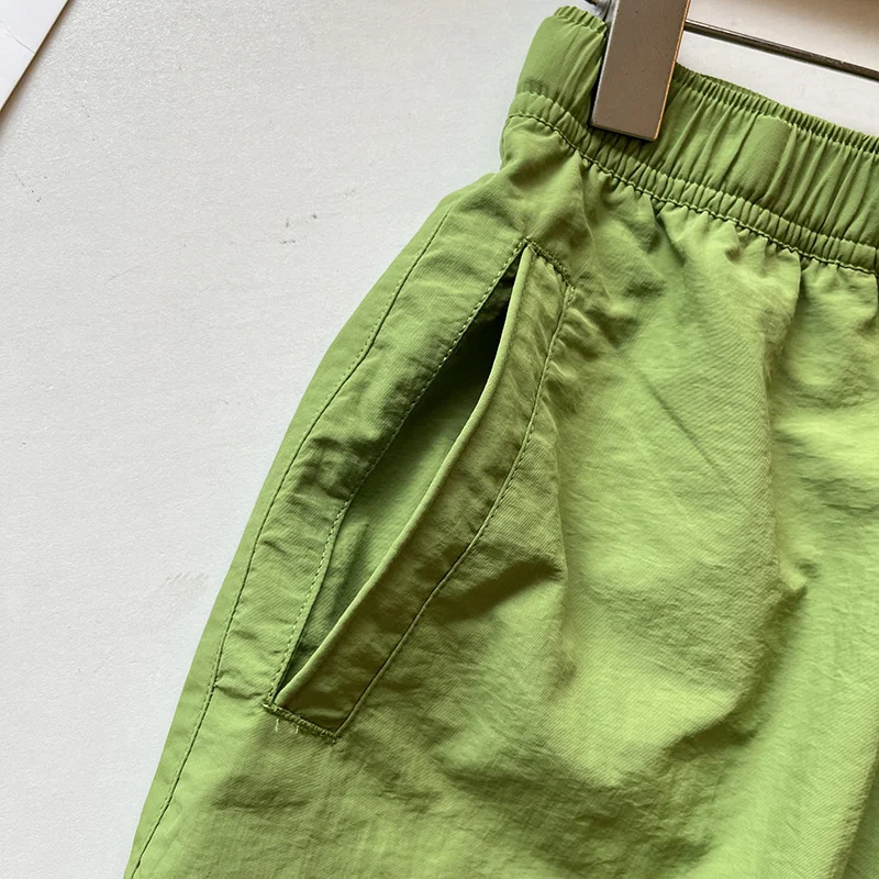 Elastic Waist Summer Skirt Women's Outdoor Quick-drying Thin Short Skirts Sports Pantskirt Vintage Have-Liner A-line Skirts 2025