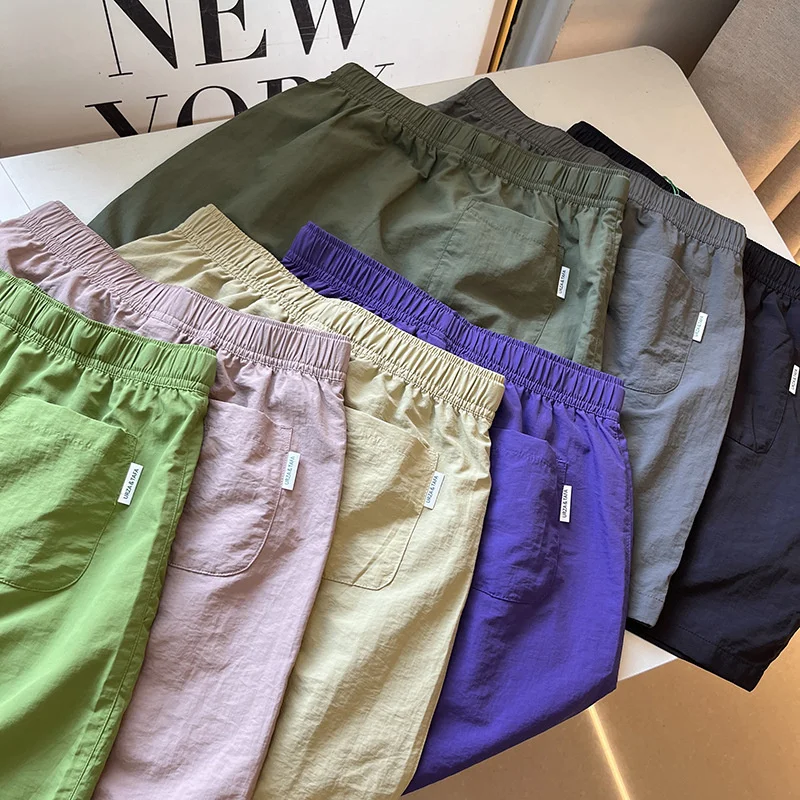 Elastic Waist Summer Skirt Women's Outdoor Quick-drying Thin Short Skirts Sports Pantskirt Vintage Have-Liner A-line Skirts 2025
