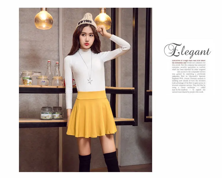 2025 New Summer Women's Style Korean Skirts Fashion Sexy Girl Mini Elastic Pleated Skirt for Female JYF Brand