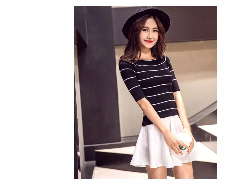 2025 New Summer Women's Style Korean Skirts Fashion Sexy Girl Mini Elastic Pleated Skirt for Female JYF Brand