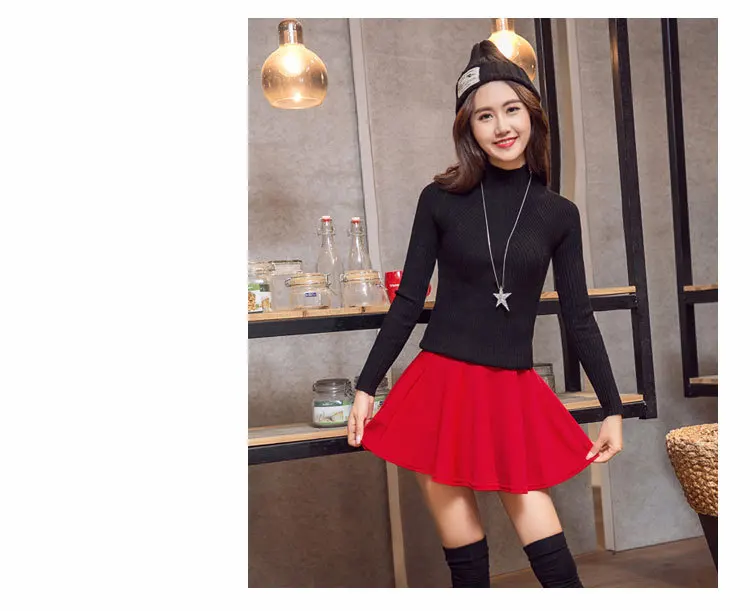 2025 New Summer Women's Style Korean Skirts Fashion Sexy Girl Mini Elastic Pleated Skirt for Female JYF Brand