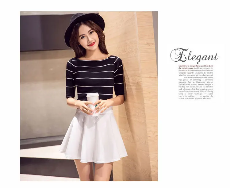 2025 New Summer Women's Style Korean Skirts Fashion Sexy Girl Mini Elastic Pleated Skirt for Female JYF Brand