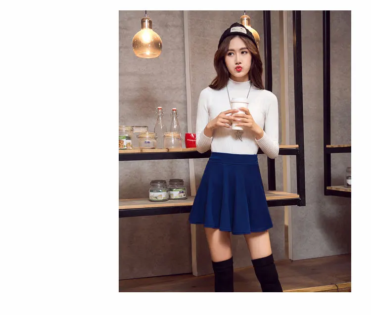 2025 New Summer Women's Style Korean Skirts Fashion Sexy Girl Mini Elastic Pleated Skirt for Female JYF Brand