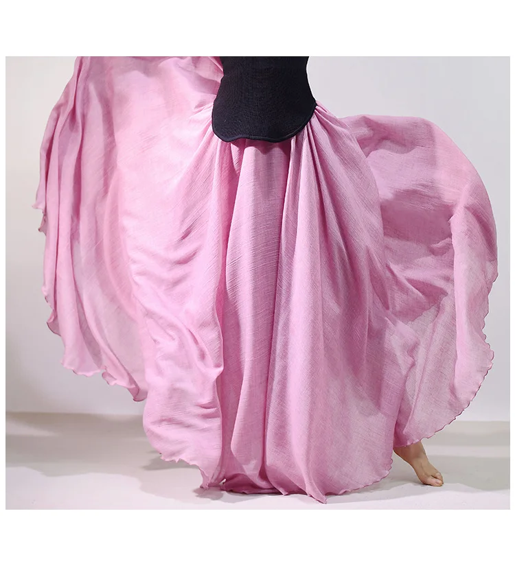 2026 Women Cotton Blending Long Skirts High Waist Good Quality Women Summer Boho Maxi Skirts Brand Faldas Femme Streetwear