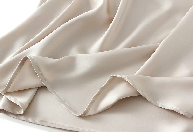 New In 2026 Women Spring Autumn Luxury Satin Long Skirts Female Elegant Office Lady High Waist Solid Color Faldas