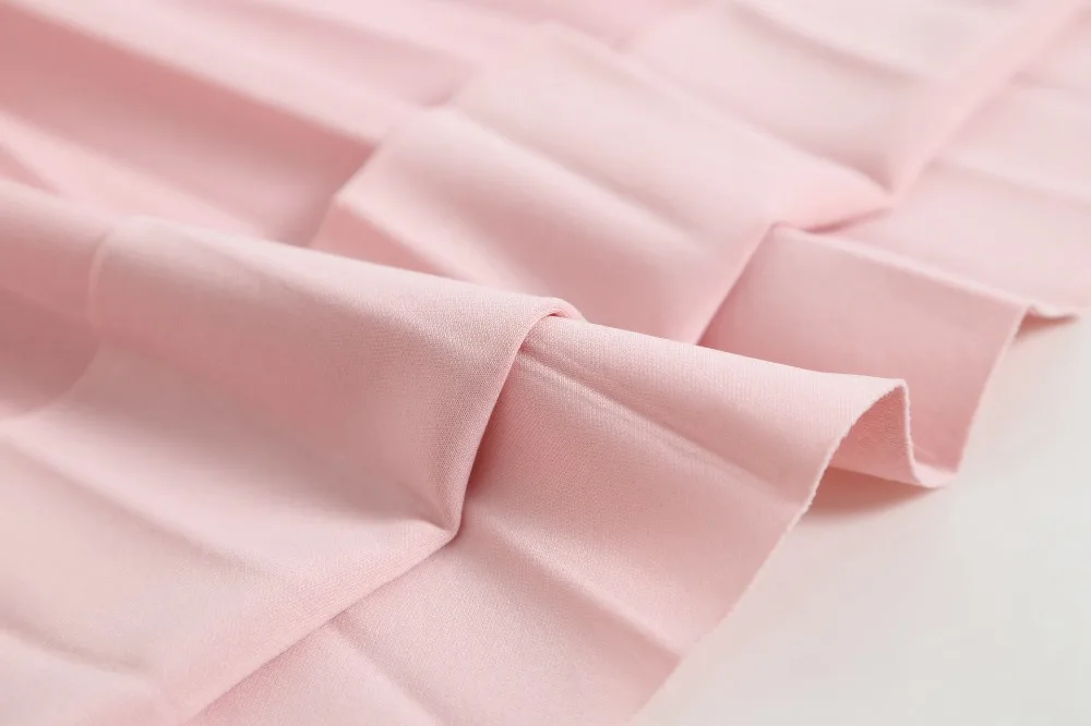 New Fashion Women's High Waist Pleated Solid Color Half Length Elastic Skirt Promotions Lady Black Pink