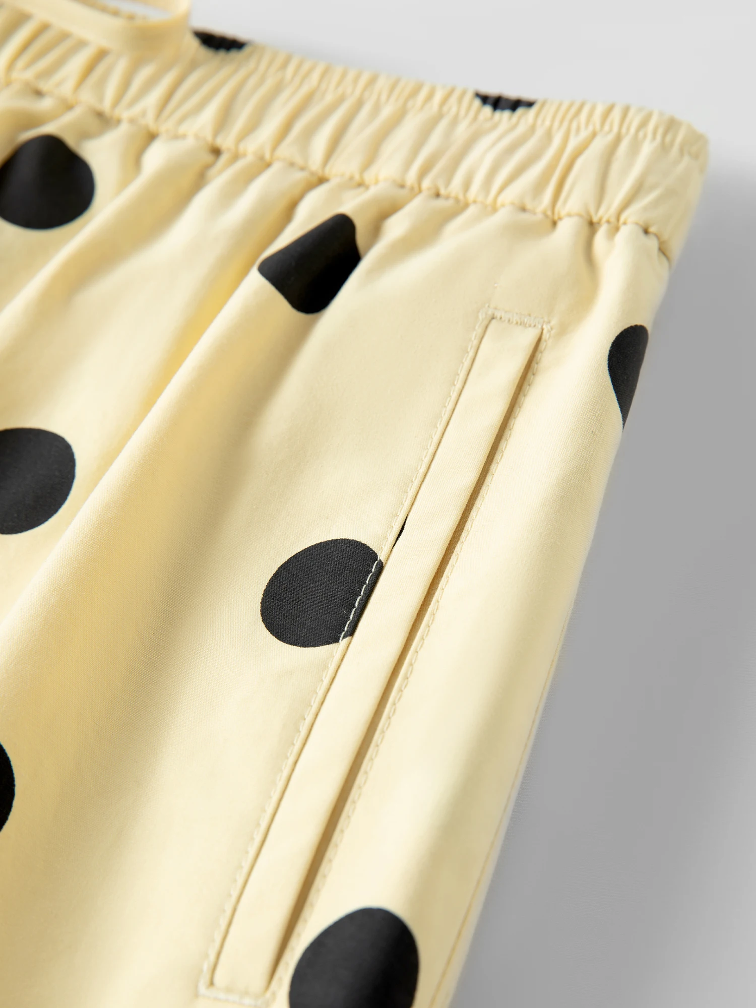 FSLE Polka Dot Print Youthful Straight A-line Skirt Women's Spring 2026 New Retro Elastic Waist Skirt Knee-length Chic Trendy BF