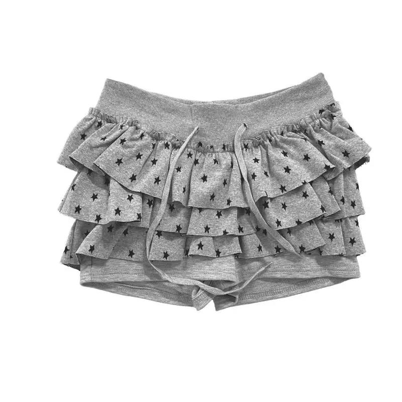 Genayooa Y2k Japanese Skirt Women Dot Mini A-line Pleated Skirts Streetwear Korean Style Irregular Skirts E-girls Short Skirt
