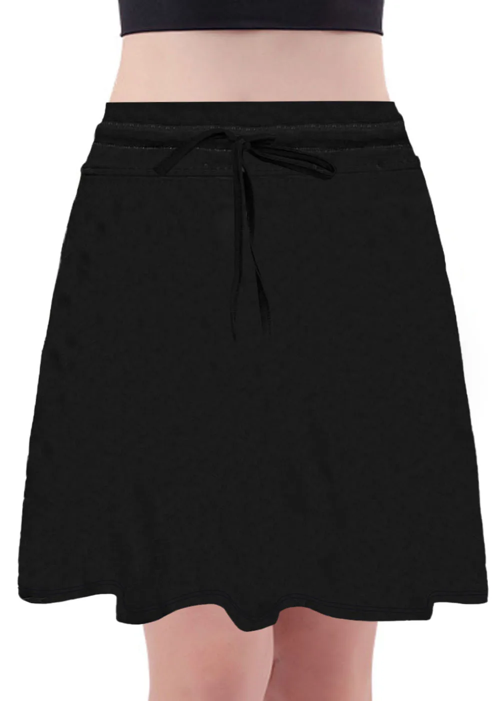 Girls' Summer Skirts Fake Two Girls' Underpants Skirts Running Outdoors Sport Skirt Pockets Fitness Casual Shorts 2025