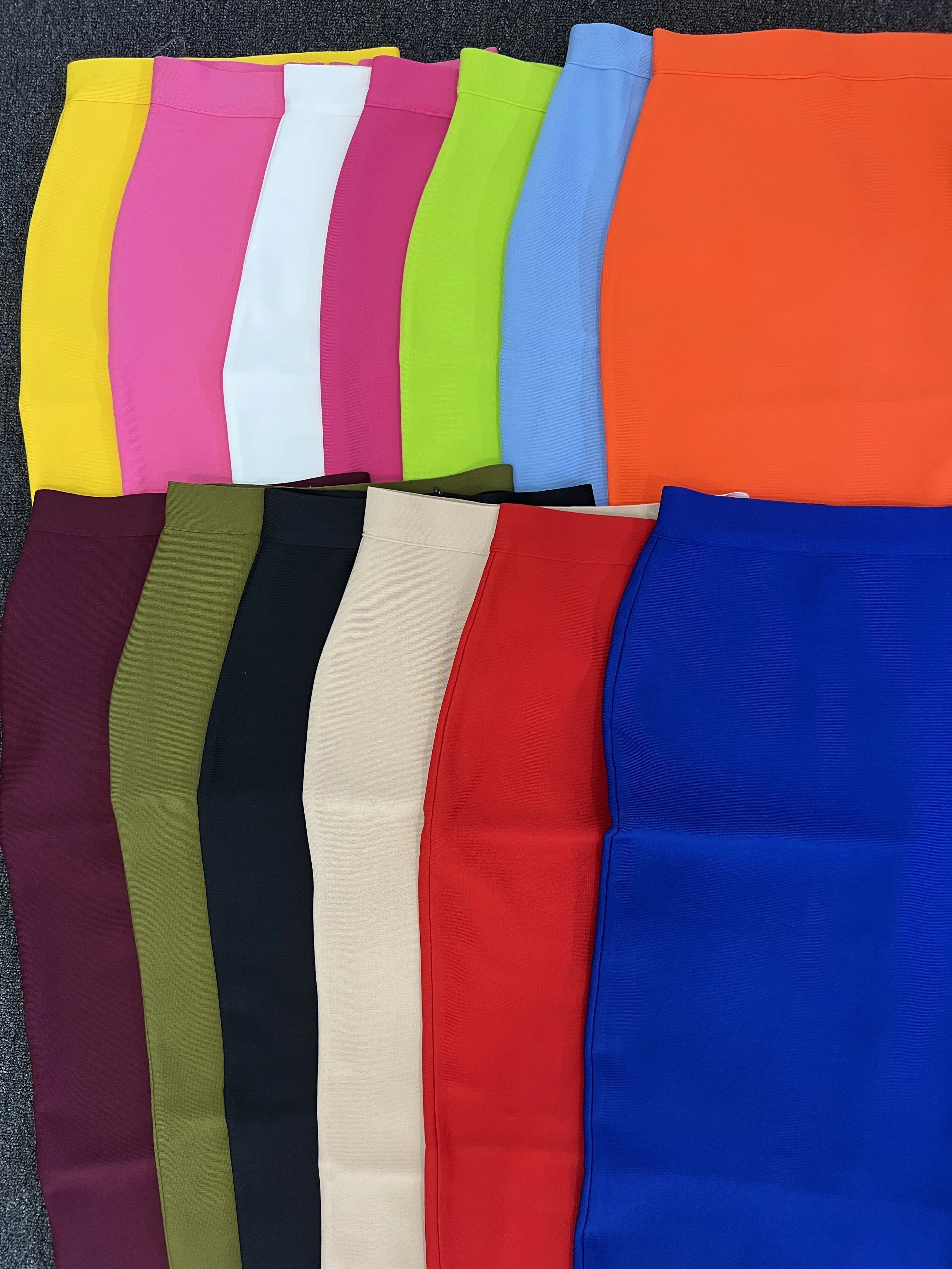 78CM Length High Waist Bandage Skirt Women Elegant High Waist Midi Calf Long Pencil Skirts Office Ladies Formal Party Dress