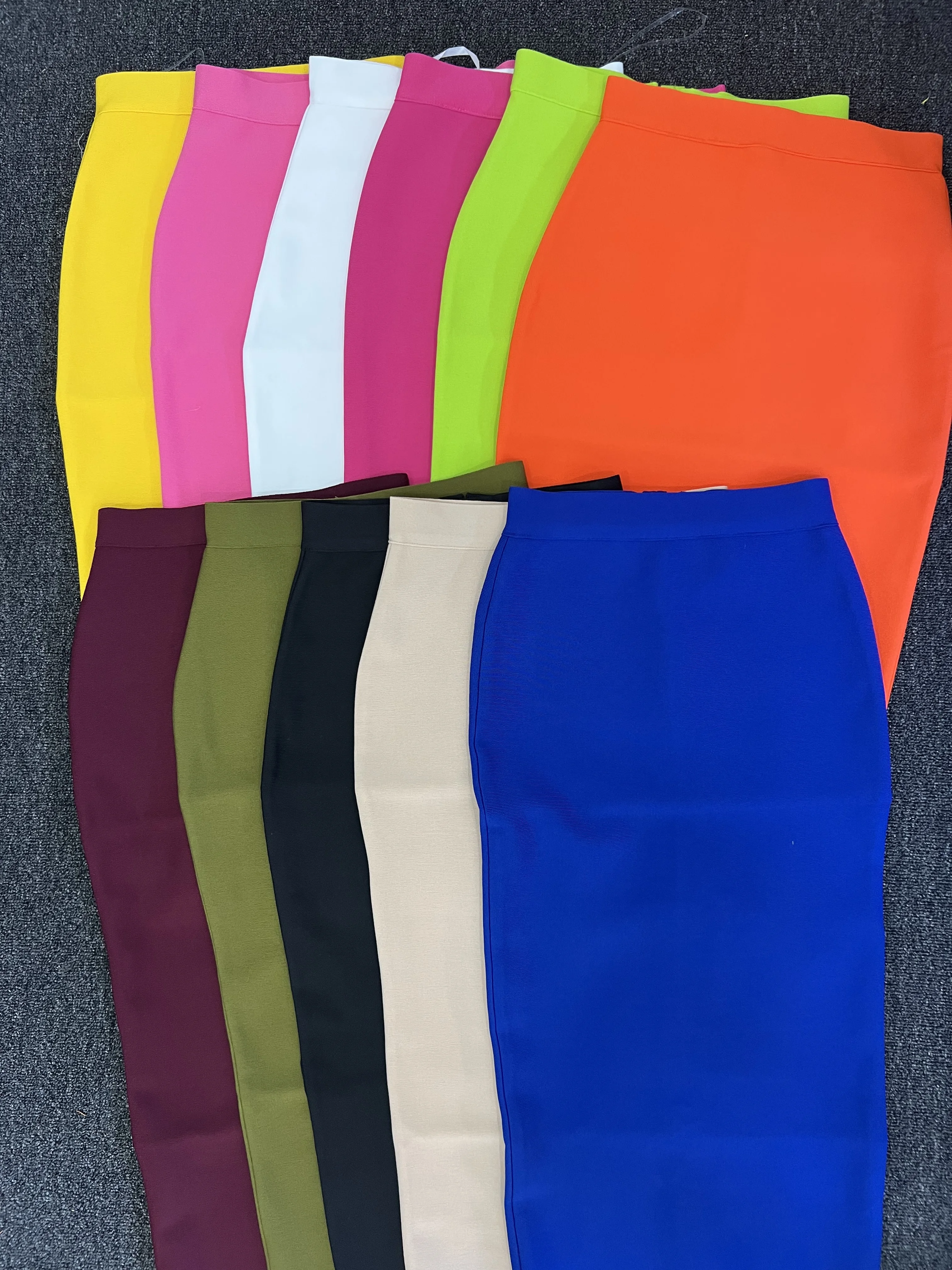 78CM Length High Waist Bandage Skirt Women Elegant High Waist Midi Calf Long Pencil Skirts Office Ladies Formal Party Dress