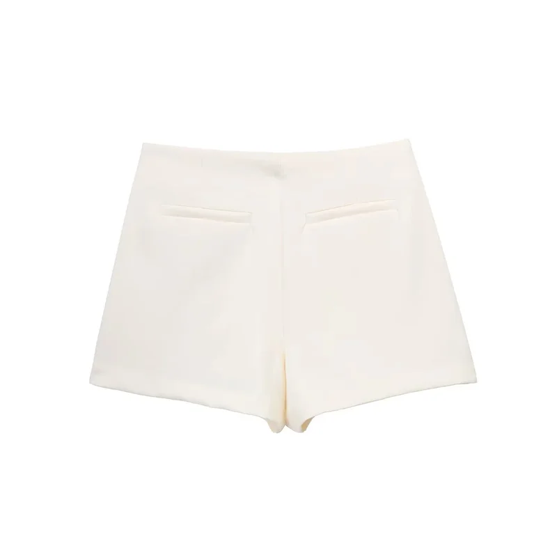 MUJER 2025 Asymmetric Skort For Women Pink Black Mini Skirt Shorts Woman Fashion High Waist Short Skirts Summer Casual Shorts