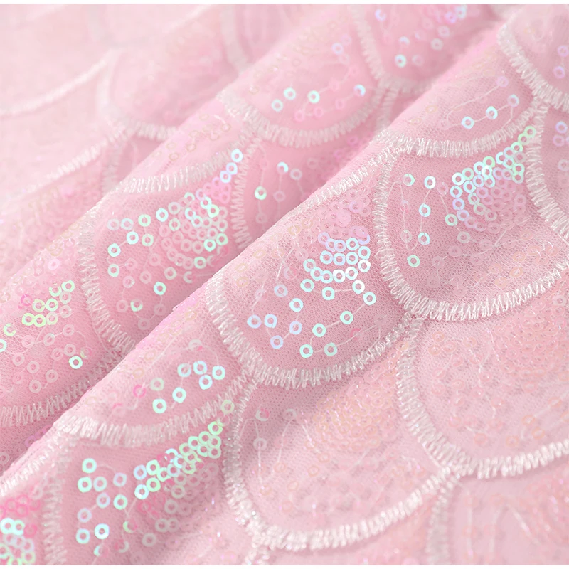 Sexy Mermaid Scale Sequin Mini Skirt Women's Fringe Hem High Waist Bodycon Skirts 2026 Summer New Lady Shiny Beach Vacation Wear