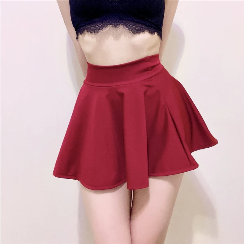 Fashion Sexy Mini Skirt Summer Women Skirts High Waist Pleated Skirt For Girl Korean Tennis Skirts Sexy Lady All-match Clothing