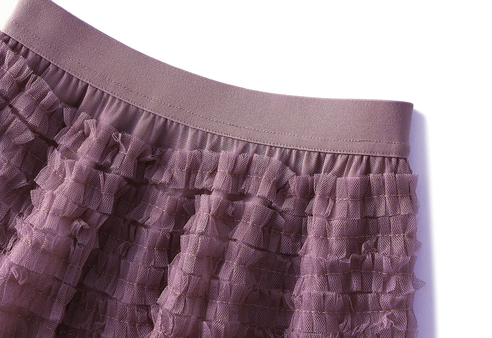 New Arrival 2025 Tulle Cake Long Skirt Women Spring Summer Ruffle Pleated A-Line Chic Skirt Ladies Sweet Black White Tutu Skirts