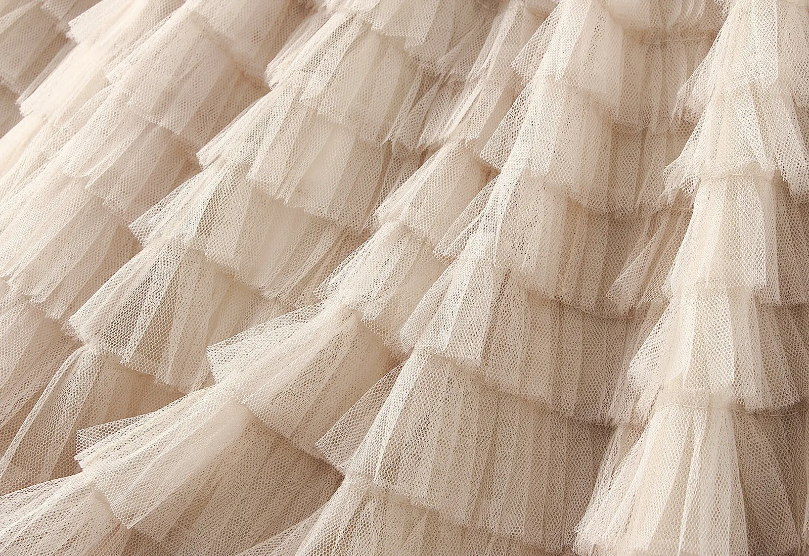 New Arrival 2025 Tulle Cake Long Skirt Women Spring Summer Ruffle Pleated A-Line Chic Skirt Ladies Sweet Black White Tutu Skirts
