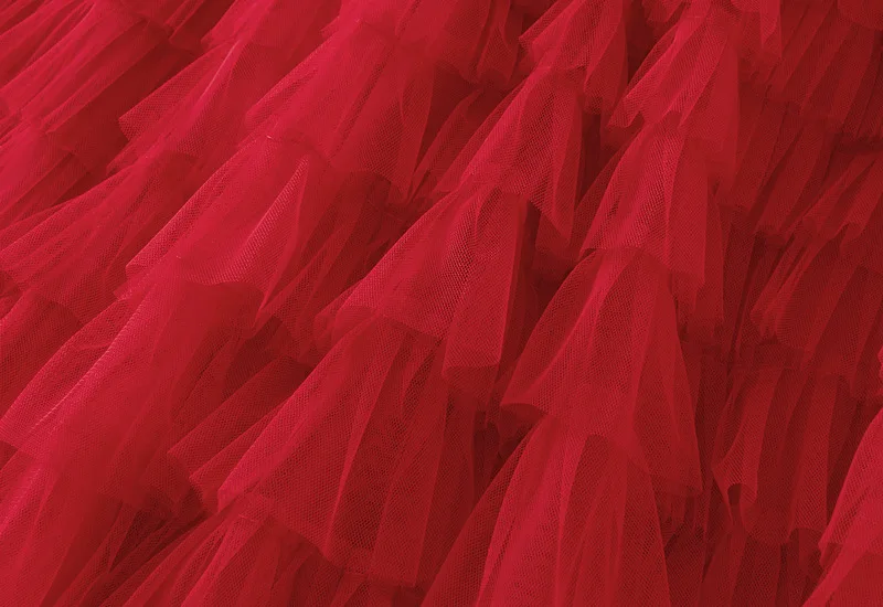 New Arrival 2025 Tulle Cake Long Skirt Women Spring Summer Ruffle Pleated A-Line Chic Skirt Ladies Sweet Black White Tutu Skirts