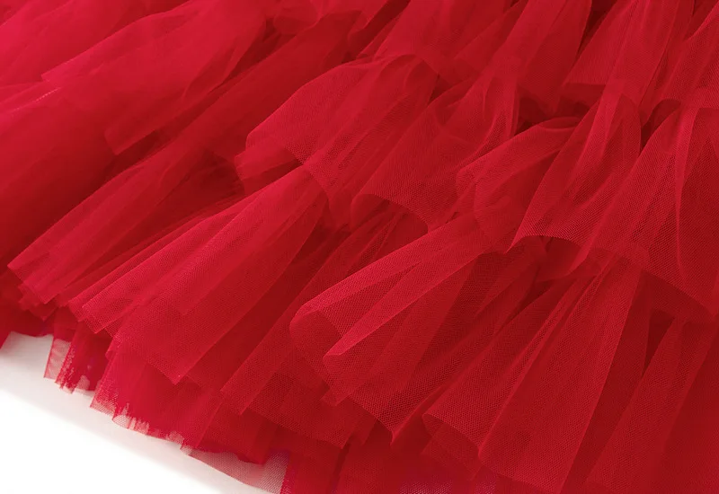 New Arrival 2025 Tulle Cake Long Skirt Women Spring Summer Ruffle Pleated A-Line Chic Skirt Ladies Sweet Black White Tutu Skirts