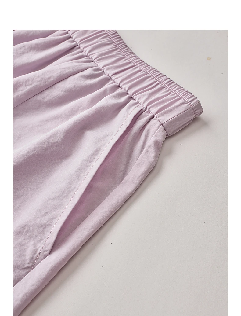 TOYOUTH Women Skirt 2026 Summer New High Waist Hip Covering Slimming Dopamine Wrinkled Cocoon Shape Casual Skirts