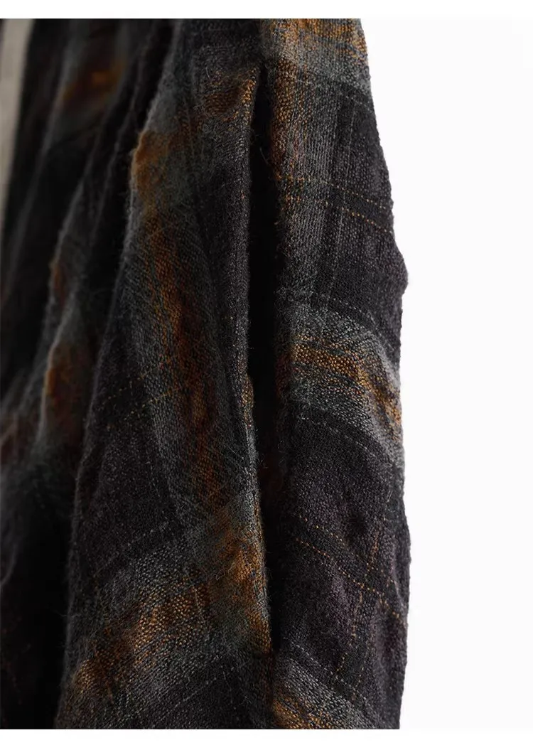 Retro British-Style Skirt~ Wool Plaid Bud Skirt, Versatile Skirt for Autumn and Winter, 2026 Autumn and Winter New Style