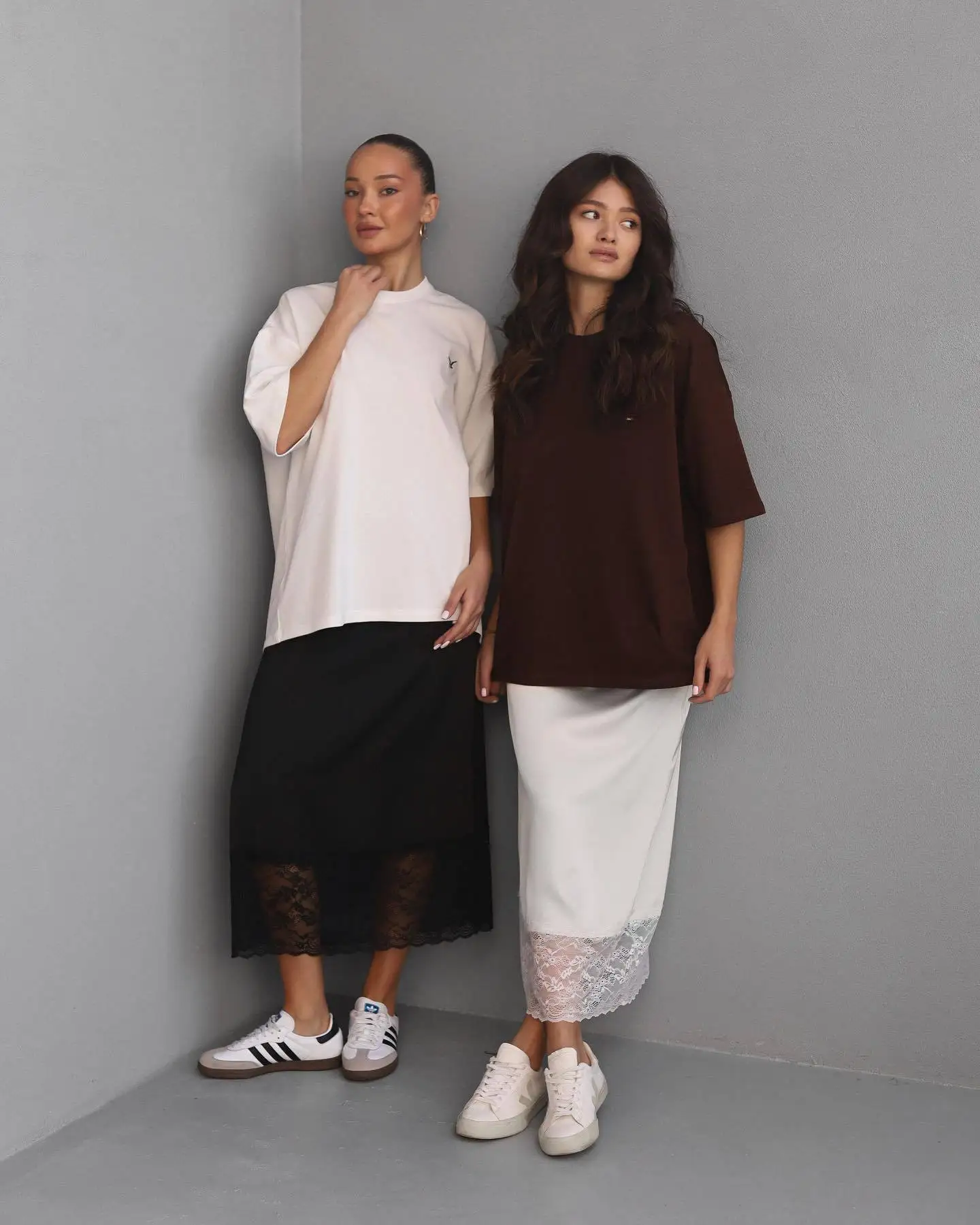 Tossy White Casual Lace Long Skirt For Women Slim High Waist Patchwork Elegant Commute Clothes Summer 2025 Female Maxi Skirt New