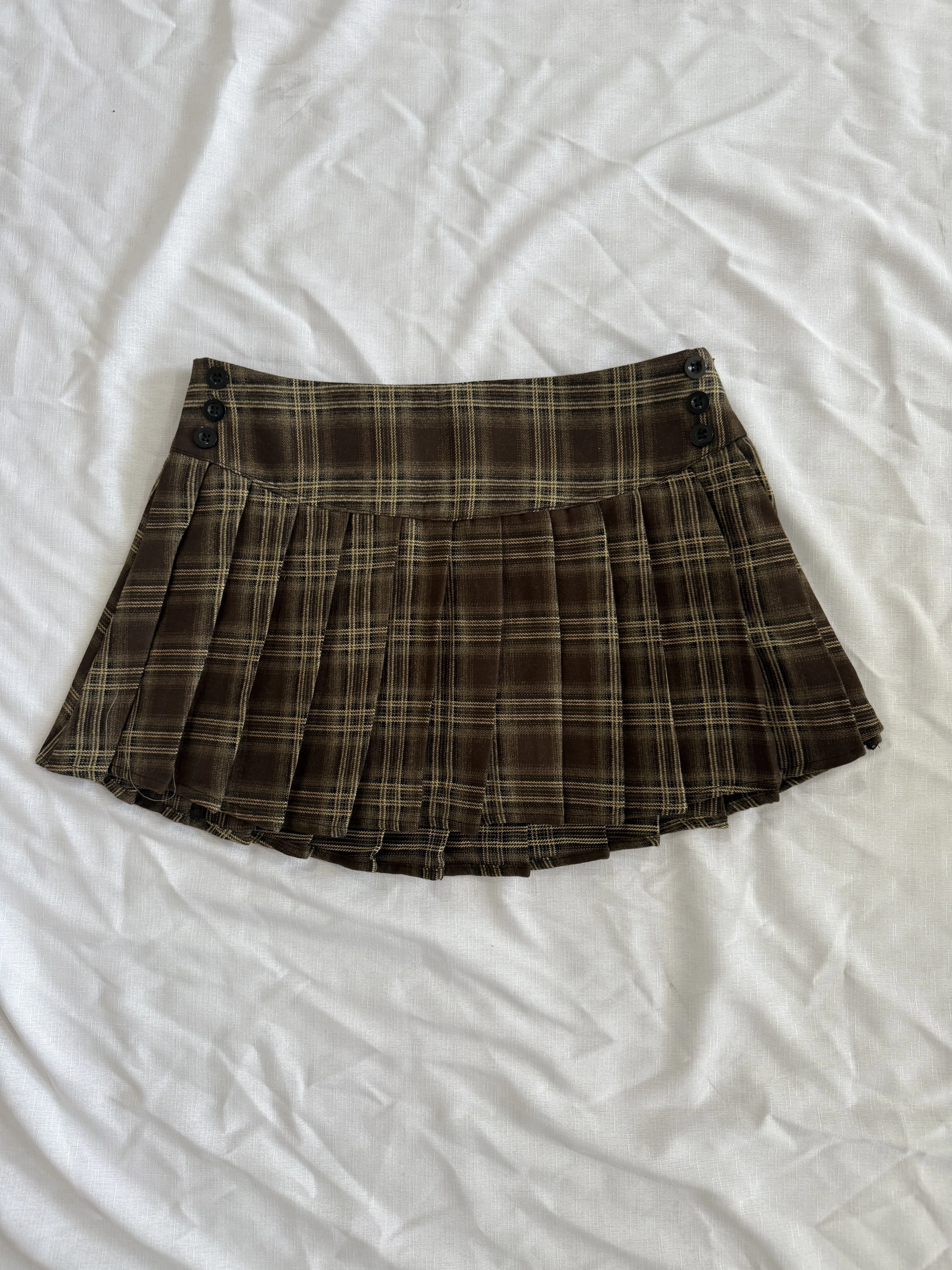 Mini Skirts For Woman Korean Fashion Plaid Skirts Women Y2k Clothes Cute Short Skirts Harajuku Vintage Pleated Skirts Preppy