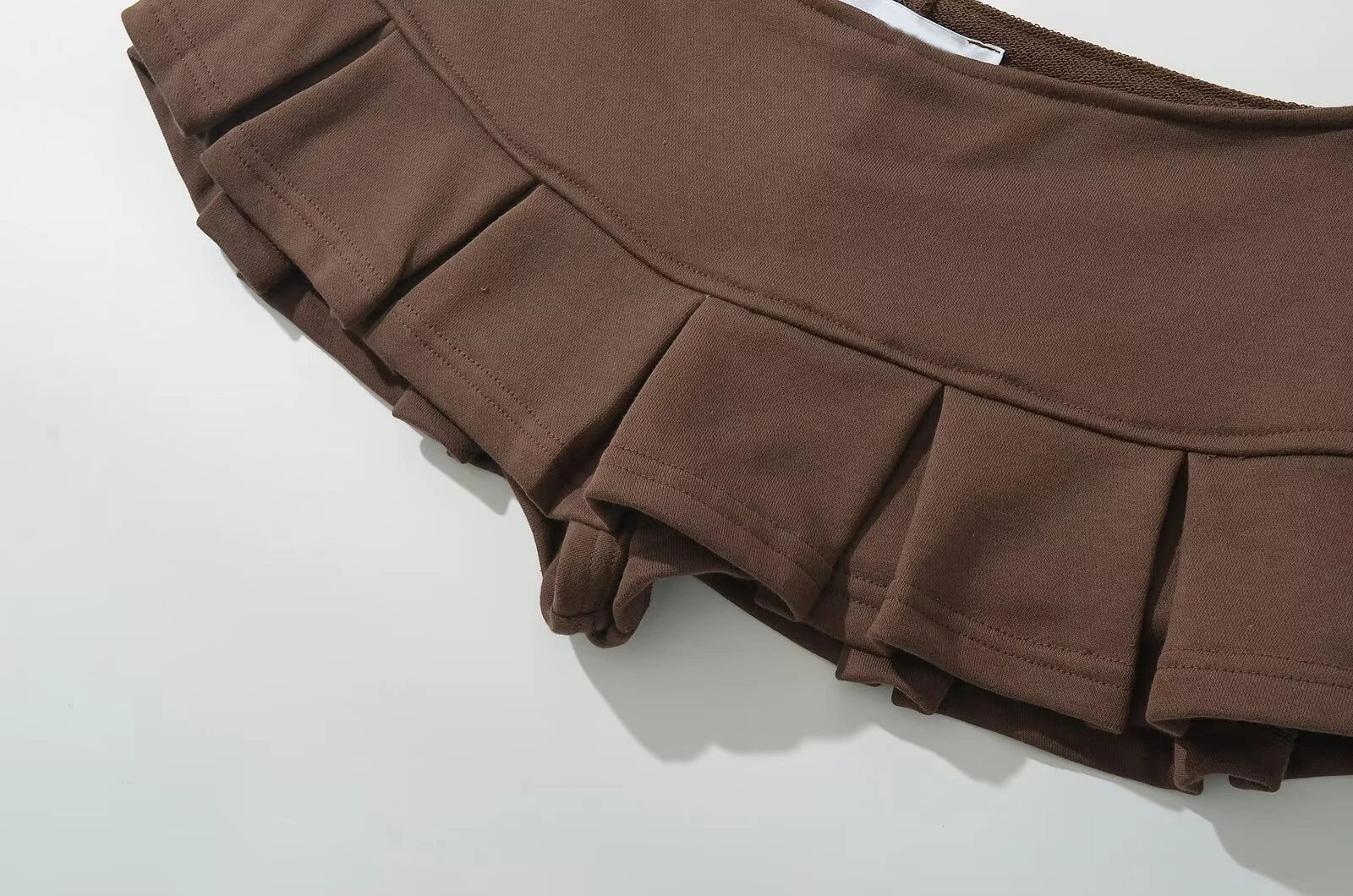 YENKYE Y2K Girls Sexy Low Waist Pleated Mini Skirt Women Side Zipper Summer Short Skater Skirts