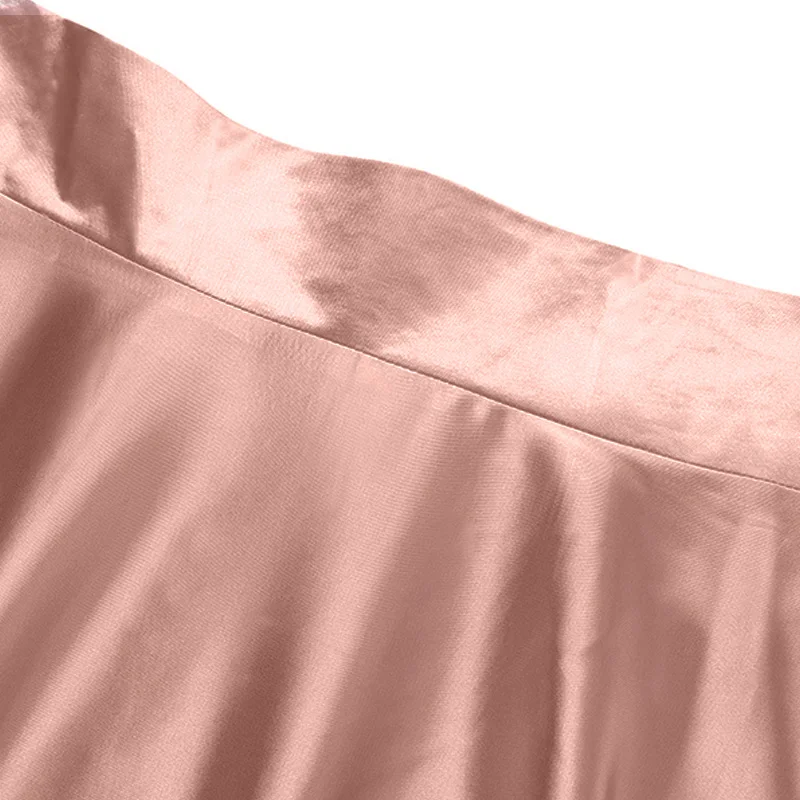 ZANZEA Elegant High Waist Satin Party Skirts Jupe Summer Women Maxi Long Skirts A-line Sundress Work OL Maxi Vestido Faldas Saia