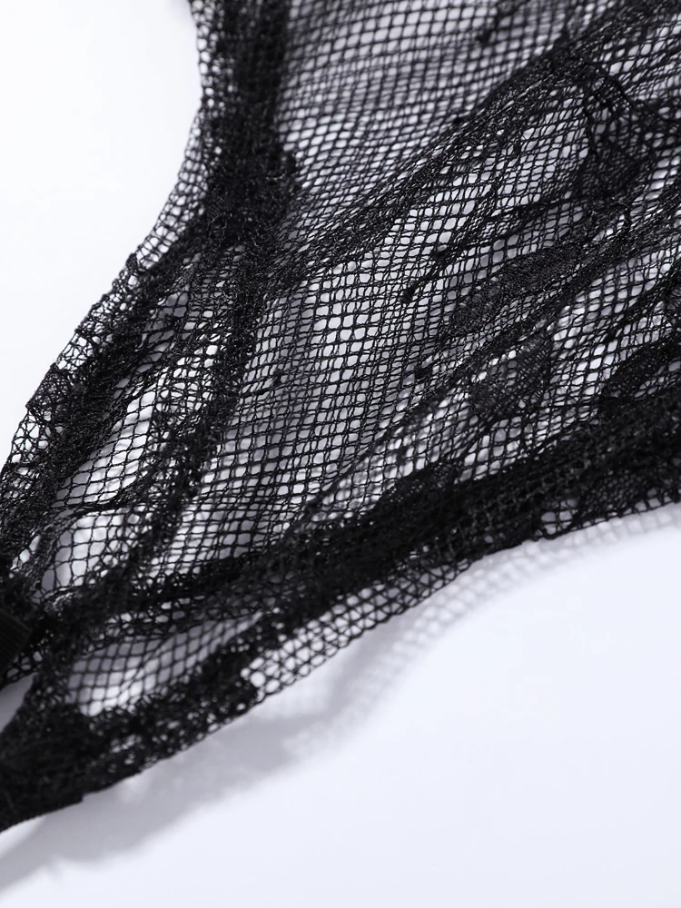 High Waist Lace Trim Butt Flap Women Sexy Skirt Extender Sheer Hollow Out Floral Layering Bottom With Waistband Ladies Partywear