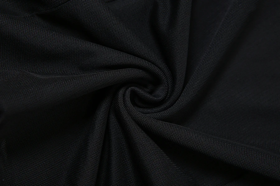 Sylcue 2024 Spring New Black Mysterious Sexy Hot All-match Trendy Personalized Women's Perspective Thin Skirt