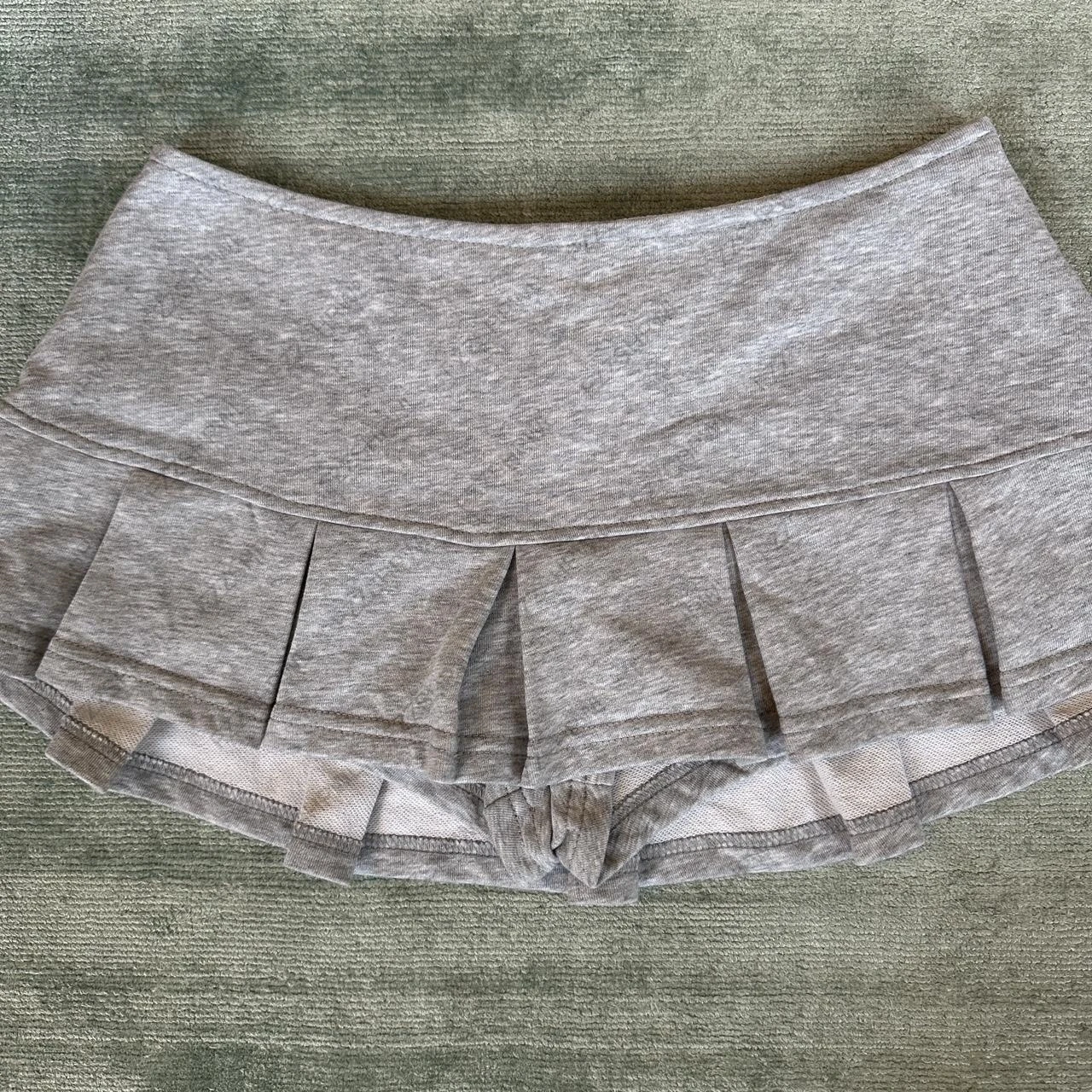 High Street Y2K Fashion Streetwear Grey Pleated Skirt Women Clothing Harajuku Hot Girl Sweet Goth Sexy Slim High Waist Skirt emo