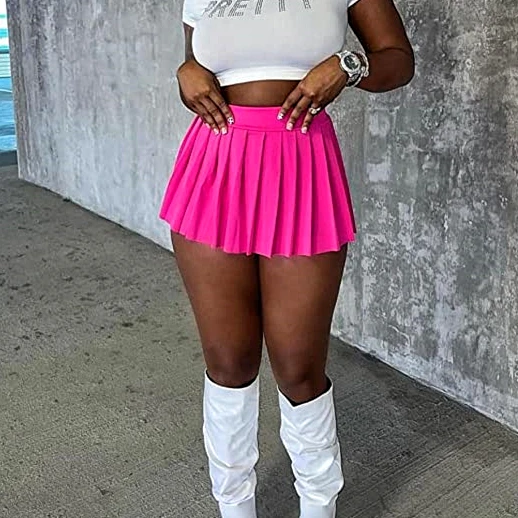 Preppy Style Elastic High waist Fluffy Skirt Double Layered Pleated Ruffled Edge Mini Cake Skirt Cute Hotsweet Y2K Skirt Pants