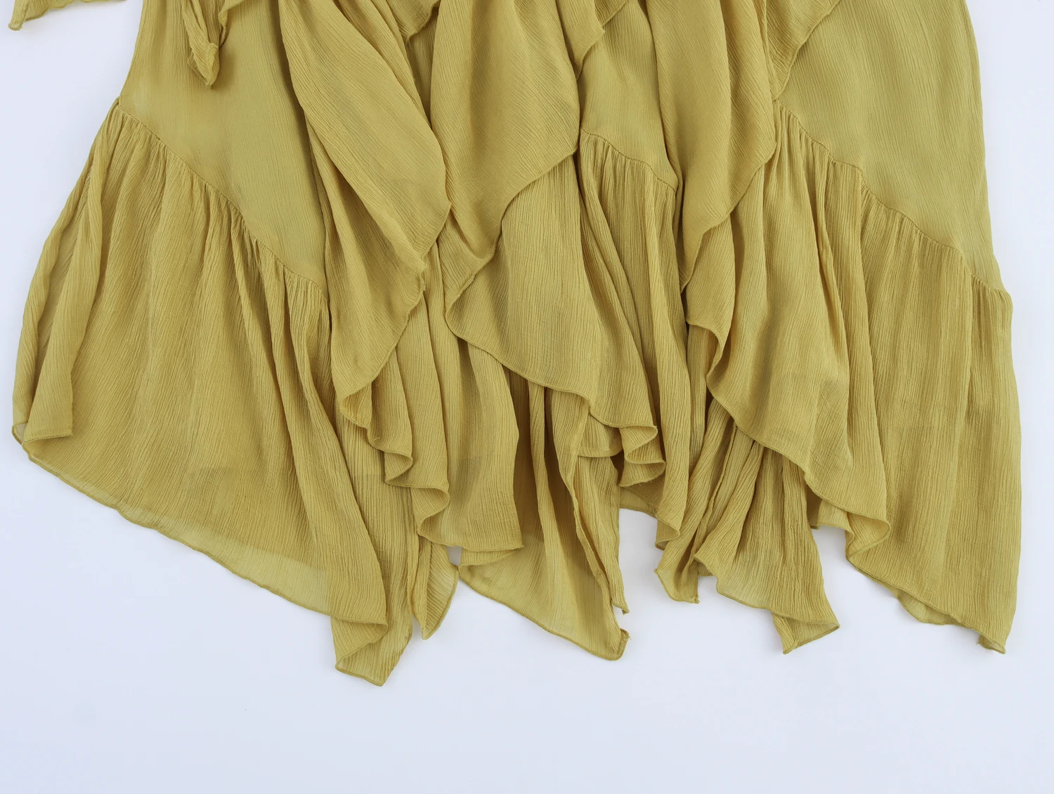 Irregular Ruffles Cake Skirt Pleated Cake Womens Skirt High Waist Faldas Mujer Japan Style Eleganr Skirts Spring Summer 2025