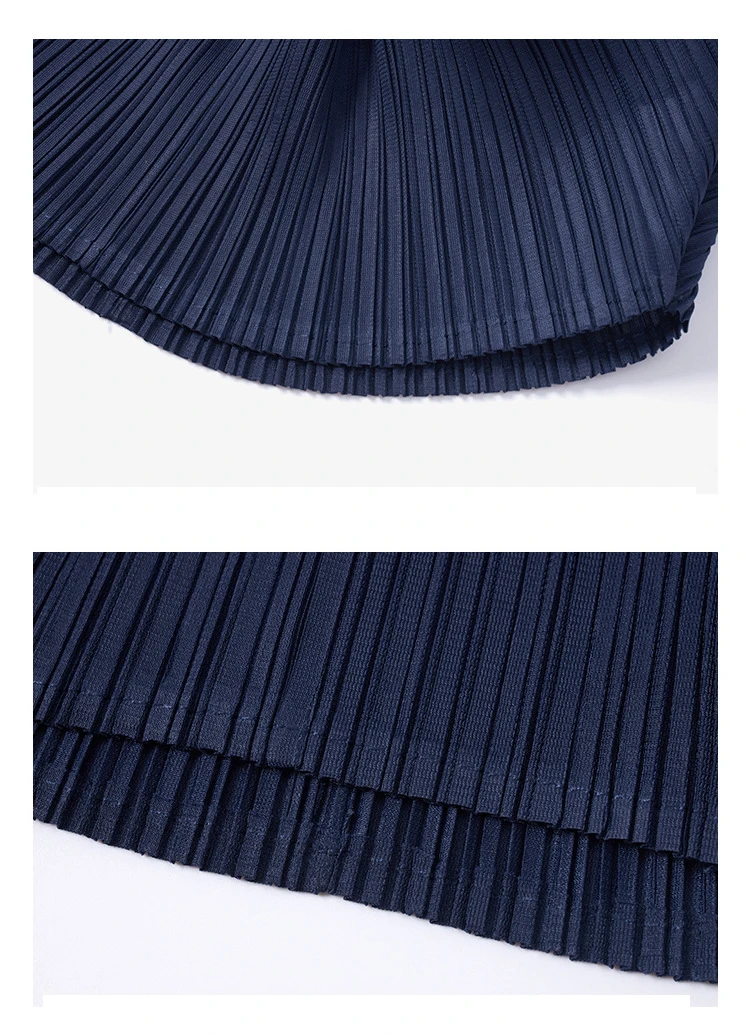 LANMREM 2025 New Women's Elegant Niche Design Pleated A-line Skirt Summer Fashion Irregular Elastic Wiast Loose Skirts 2DB2865