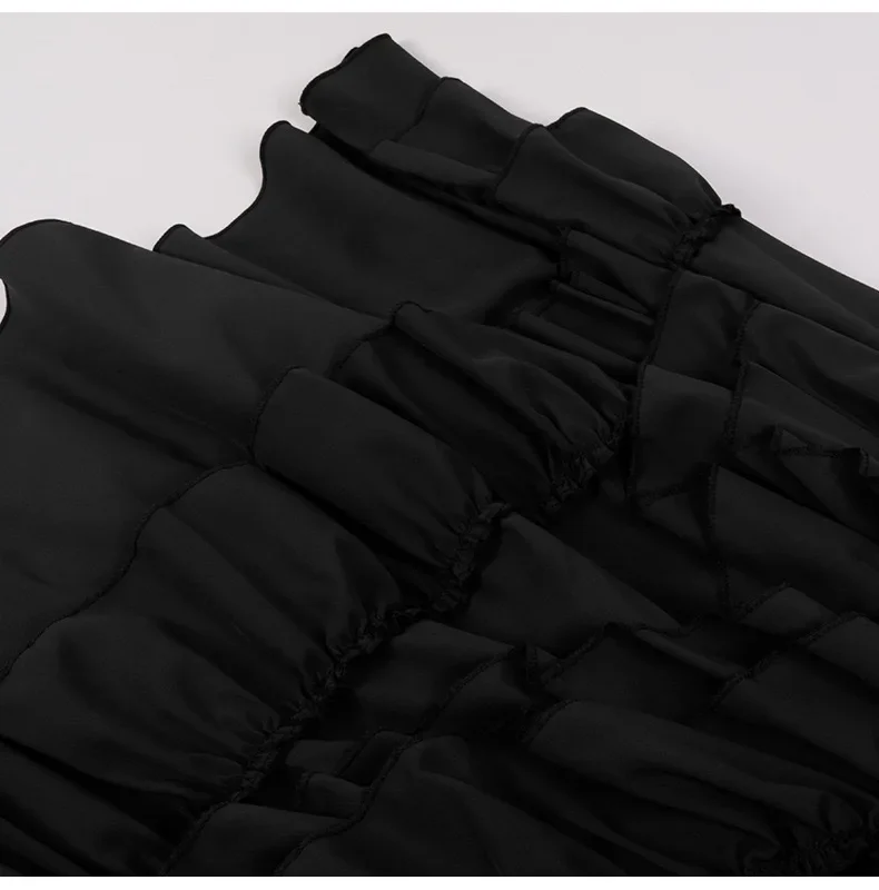 Cosplay Vintage Steampunk Dress Victorian Medieval Ruffled Satin & Lace Trim Gothic Skirts Women Corset Skirt Pirate Costumes