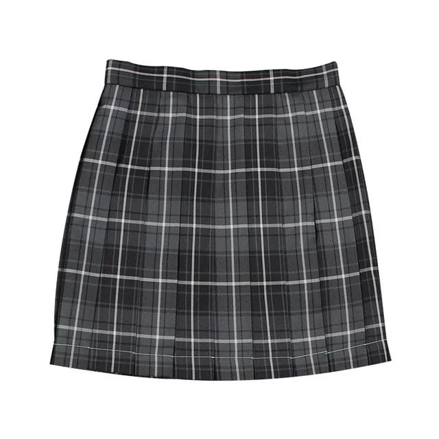 JMPRS Plaid Women Pleated Skirt Bow Knot Summer High Waist Preppy Girls Dance Mini Skirt Cute A Line Harajuku Sexy Japan Faldas