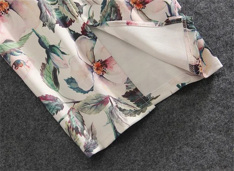 Streetwear Blue Skirt Ladies Spring Clothes Women's High Waist Harajuku Korean Style Vintage Print Skirt for Women Faldas Cortas
