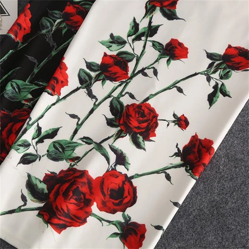 Streetwear Blue Skirt Ladies Spring Clothes Women's High Waist Harajuku Korean Style Vintage Print Skirt for Women Faldas Cortas